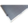 Metall-Fettfilter flach 500x500x25 für Gastro