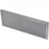 Metall-Fettfilter flach 440x195x25 für Gastronomie