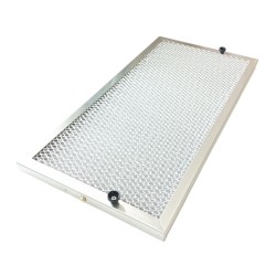 Metallfettfilter flach 495x250x20 mm für Gastronomie