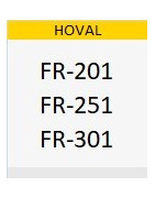 Alternative Ersatzfilter für die HOVAL FR-201 FR-251 FR-301 Komfortlüftung